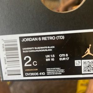 COPY - Jordan retro 6